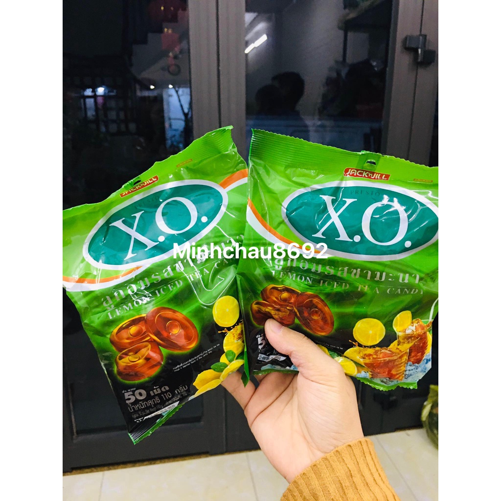 Kẹo XO hương Trà Chanh 110g vị chanh tươi mát