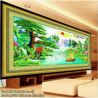 Df028 tranh gắn đá