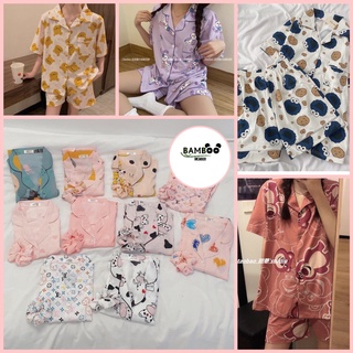 Bộ ngủ Pyjama hoạt hình form rộng mặc nhà mặc ngủ siêu xinh ♥