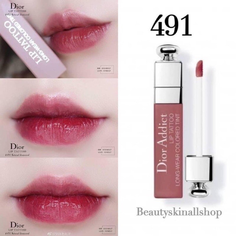 SON XĂM- Son Dior Addict Lip Tattoo