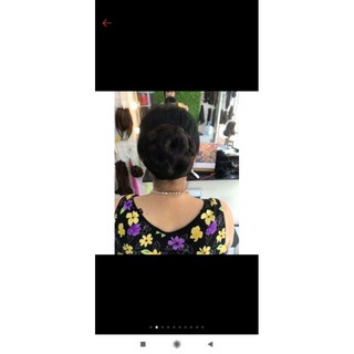 Búi tóc giả sang trọng quý phái