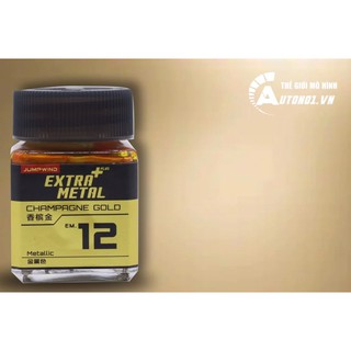 Lacquer em.12 champagne gold sơn mô hình màu vàng đồng 18ml Jumpwind s014