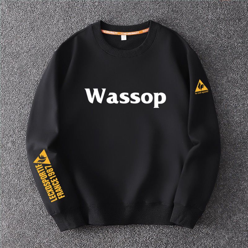 Áo Sweater Thể Thao Dáng Suông Năng Động Thời Trang Phong Cách Hồng Kông Cho Nam