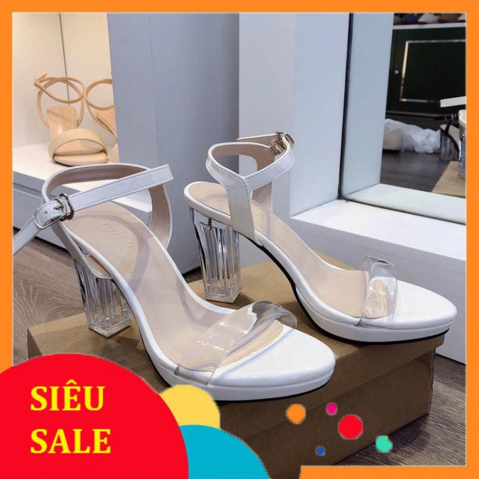 Giày cao gót đế đúp gót trong 10 cm