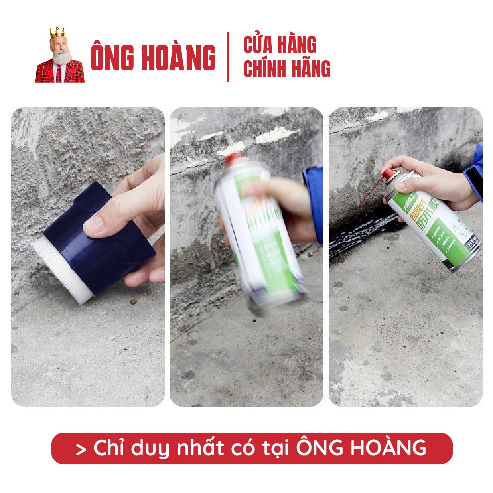 Chai xịt chống thấm nước, xịt chống dột - Ngăn nước dột vào nhà, công dụng đa năng - Xuất xứ Nhật Bản