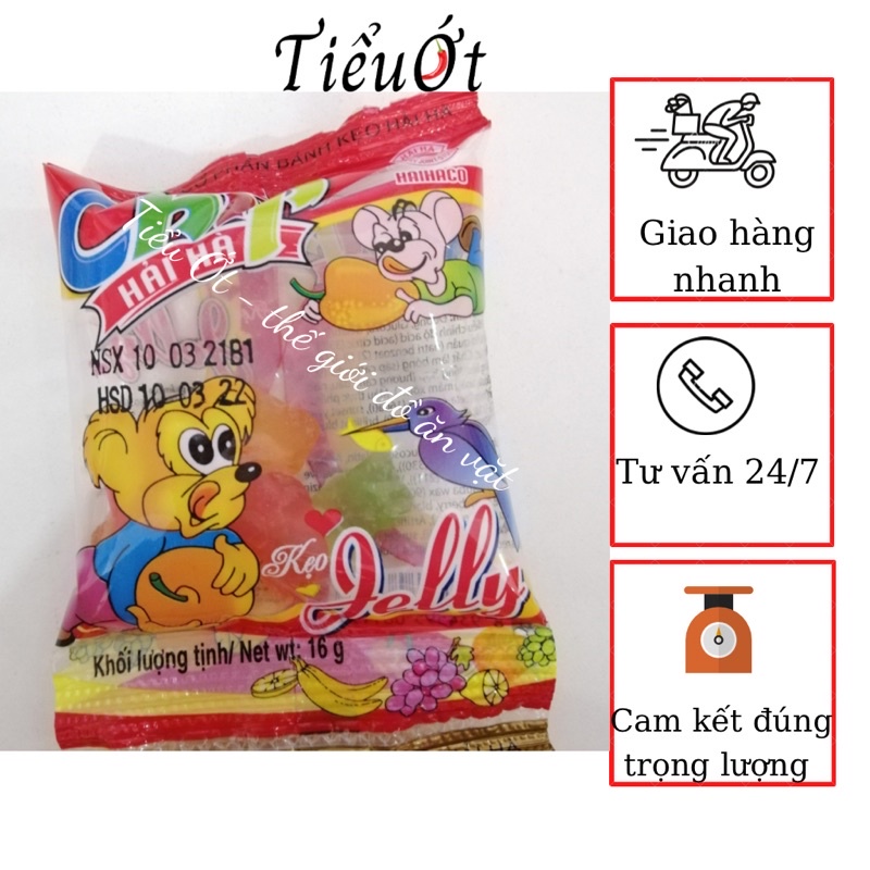 KẸO DẺO CHIP CHIP TRÁI CÂY (gói 16g)