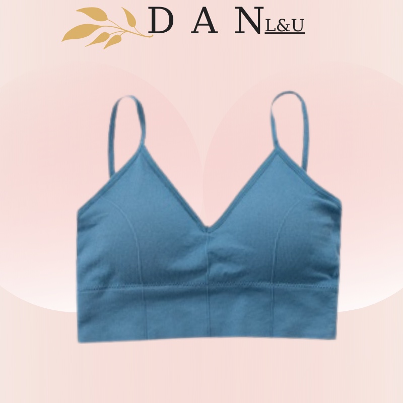 Áo Bra Gym Khoét Lưng Đệm Mút Mỏng Siêu Thoáng DAN L&amp;U 6020