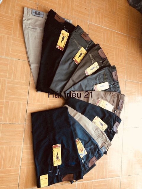 Quần dài kaki nam trung niên Hải Triều 053