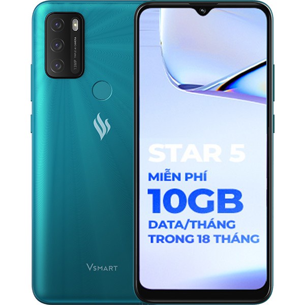 Điện thoại Vsmart Star 5 (4GB/64GB),tặng 180GB DATA - Hàng chính hãng | WebRaoVat - webraovat.net.vn