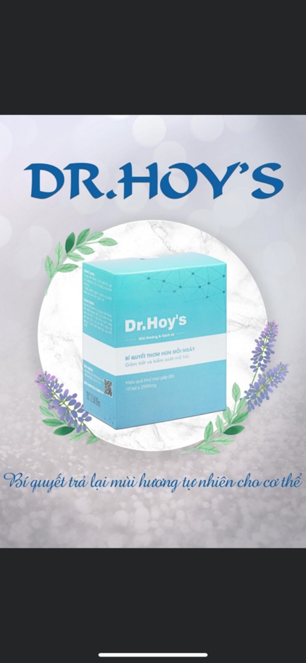 Dr.Hoy’s Bột Khử Mùi Hôi Nách Hôi Chân An Toàn Hiệu Quả | BigBuy360 - bigbuy360.vn