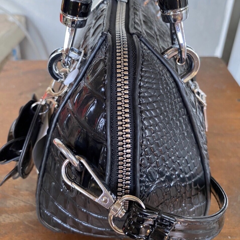 Túi Xách Nữ Da Bò Dập Vân Cá Sấu Quai Sách Cao Cấp Rẻ Đẹp -A&ESHOP 9807