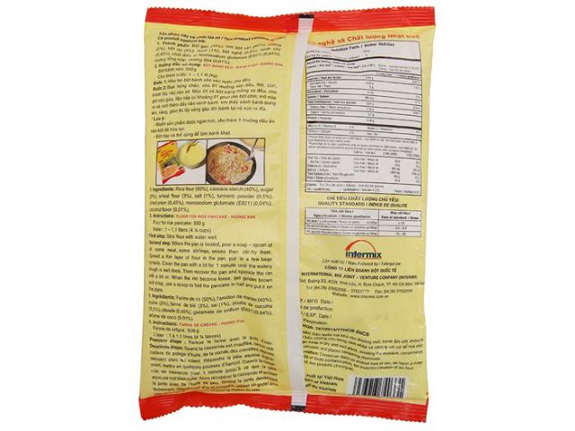 Bột Bánh Xèo Hương Xưa gói 500g