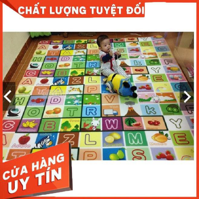 [XẢ KHO+FREE SHIP]  [ SIÊU SALE ]  Chiếu xốp 2 mặt in hình ngộ nghĩnh m6 m8 2m2