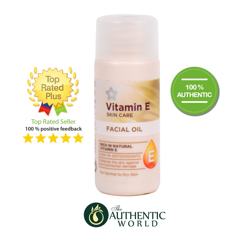 Superdrug - Dầu dưỡng da Vitamin E Skin Oil 30ml