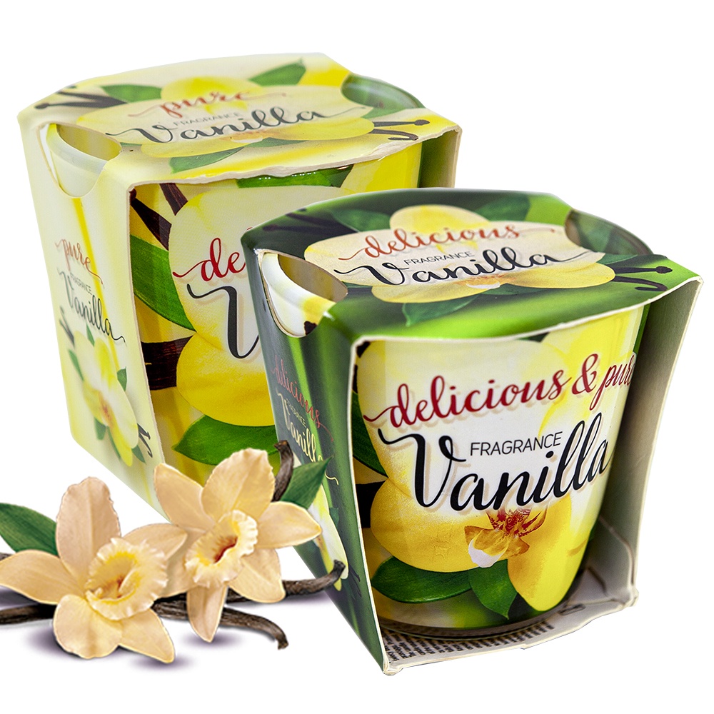 HƯƠNG HOA VANI - COMBO 2 Nến thơm thiên nhiên Bartek 100g, khử mùi, không khói, nhập khẩu Châu Âu