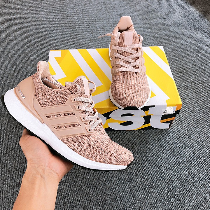 [Hàng chất lượng cao] Giày Ultra boost hồng đậm (fullbox + freeship)