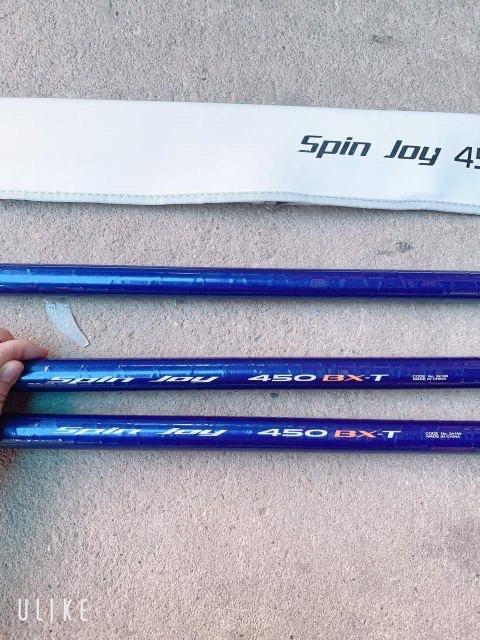 cần lục spin joy dài 4m5 cần cực khoẻ tải cá 30kg y hình