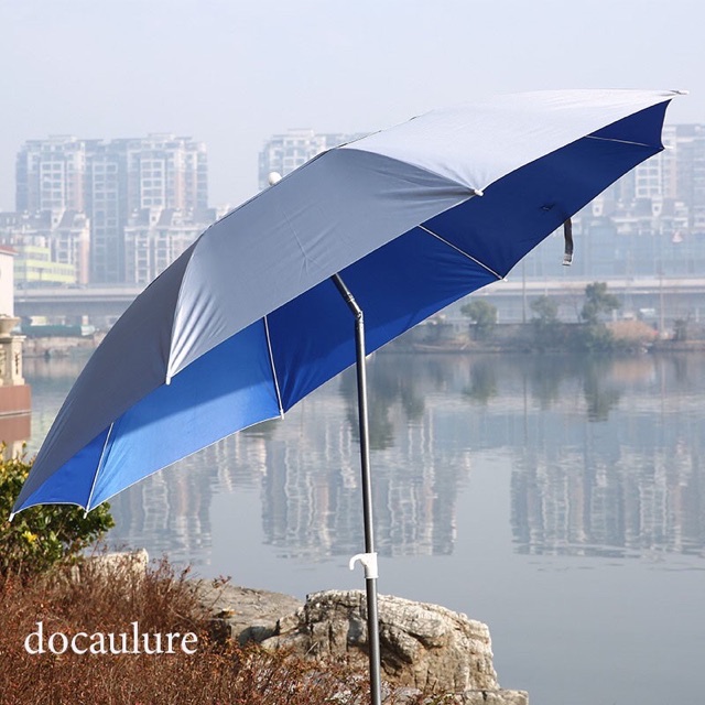 Ô dù che nắng dùng cho đi câu, dã ngoại, có lò xo xoay 360 độ bằng thép không han gỉ - ĐỒ CÂU PHÍA BẮC - S22