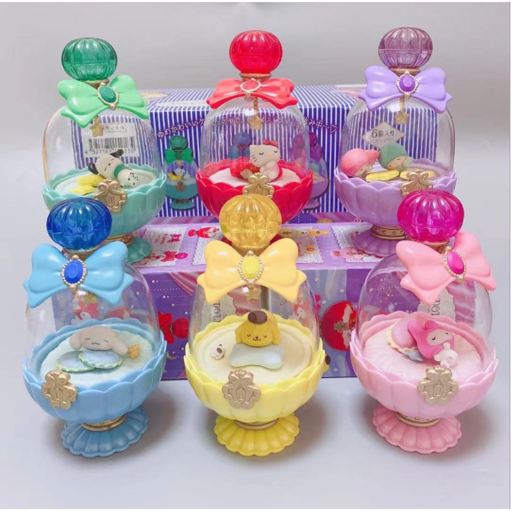 Mô Hình Búp Bê Hoạt Hình Chó Poodle Bằng Pha Lê 6 Kiểu Để Bàn Trang Trí