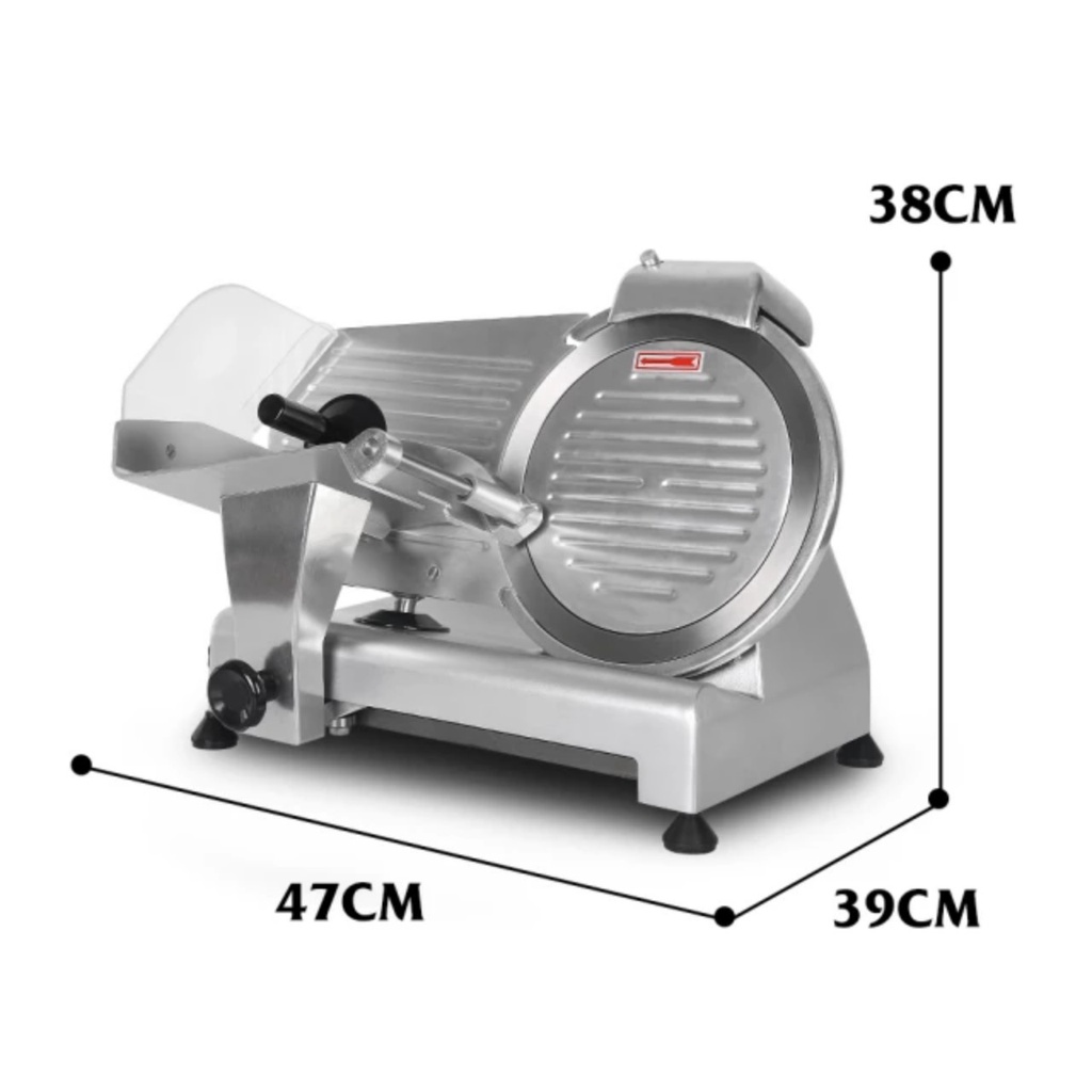 Máy Thái Thịt Chín Giò Chả Thịt Nguội ES250 ES300 Máy Cắt Thịt Đông Lạnh Bán Tự Động Inox Điều Chỉnh Độ Dày 0.5-12mm