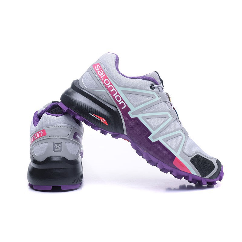 [Với hộp] Chính hãng Salomon Women Speedcross 4 Trail Giày đi bộ ngoài trời :