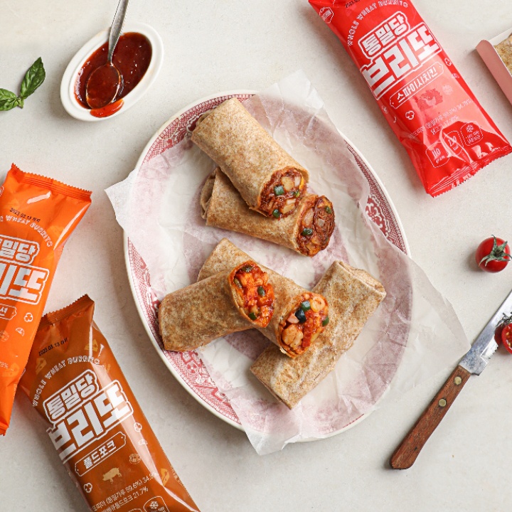 Bánh Burrito Nguyên Cám 3 Loại 110g/ túi