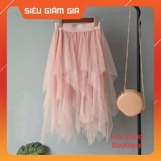 Chân váy công chúa tutu màu hồng