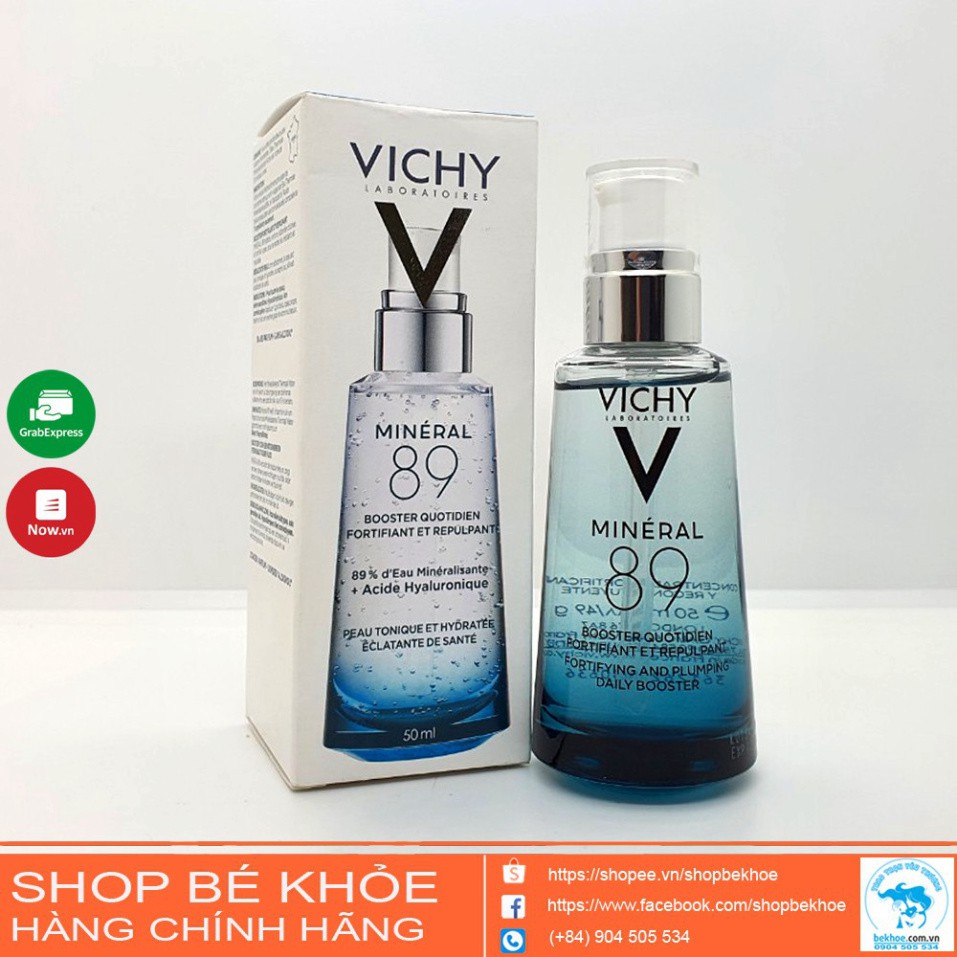 Serum VICHY MINERAL 89 - Serum Khoáng cô đặc dưỡng da Vichy 89 50ml