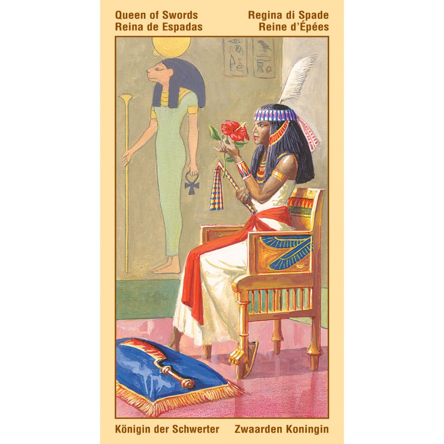 Bộ Bài Ramses Tarot of Eternity (Mystic House Tarot Shop) - Bài Gốc Authentic Chính Hãng 100%