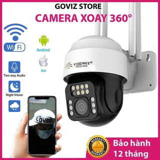 Camera wifi yoosee ngoài trời ptz 4 râu fhd 4.0mpx 1920p xoay 360° zoom quang học 8x - chống nước - quay đêm có màu