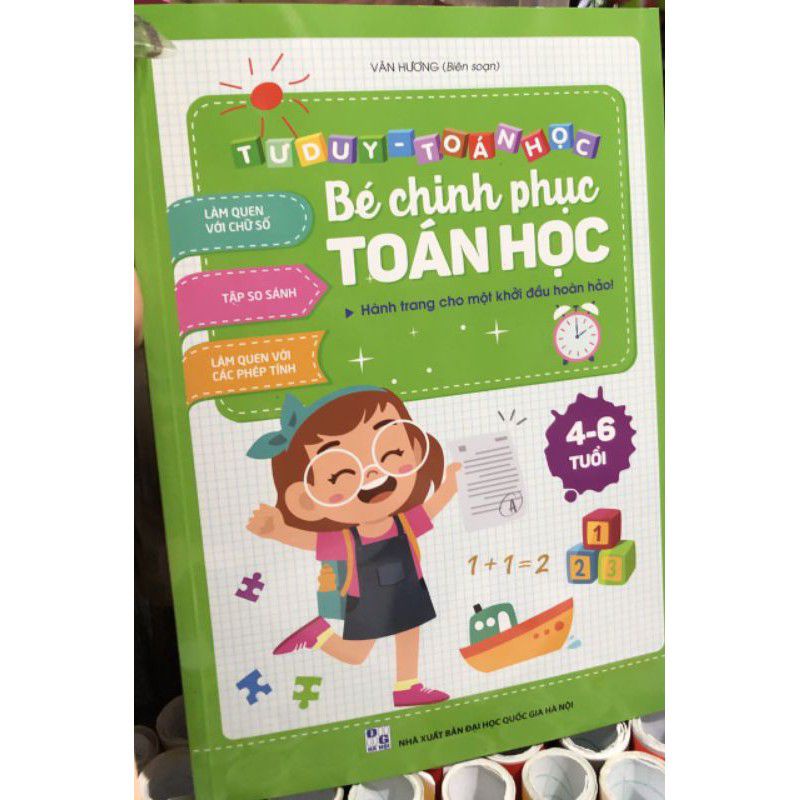 vở toán học cho trẻ 100 trang cả bìa