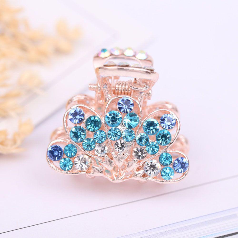 BACK2LIFE Kẹp Tóc Hình Vương Miện Mini Phong Cách Retro Thời Trang Cho Nữ