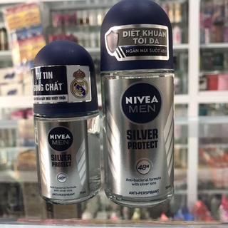 Lăn khử mùi nivea men phân tử bạc ngăn ngừa vi khuẩn gây mùi vượt rội