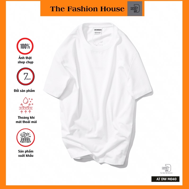 Áo thun nam trơn áo phông nam đẹp trơn basic cotton thoáng mát The Fashion House DENIWO 2021 | BigBuy360 - bigbuy360.vn