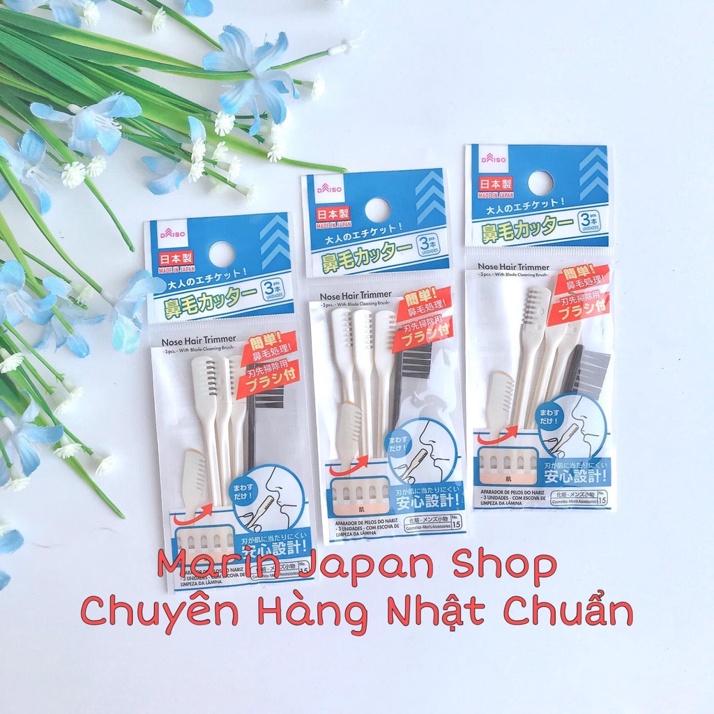 Dao cạo lông mũi an toàn tiện lợi Made In Japan Nhật Bản