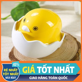 Đèn ngủ gà con nở trong quả trứng cảm biến tự động sáng vào ban đêm