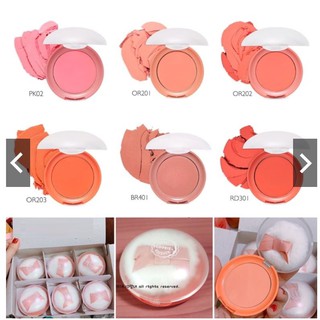 Phấn Má Hồng  Lovely Cookie Blusher NEW - OR202, #11 Peach