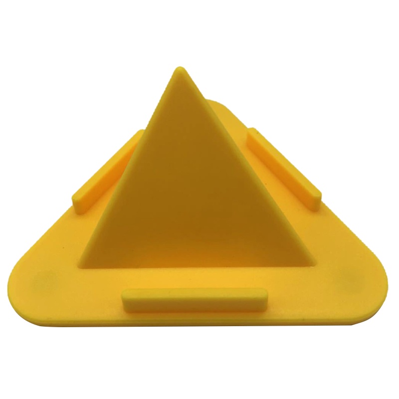 Giá Đỡ Điện Thoại / Máy Tính Bảng Bằng Silicon Hình Kim Tự Tháp Chống Trượt Tiện Dụng Cho Xe Hơi