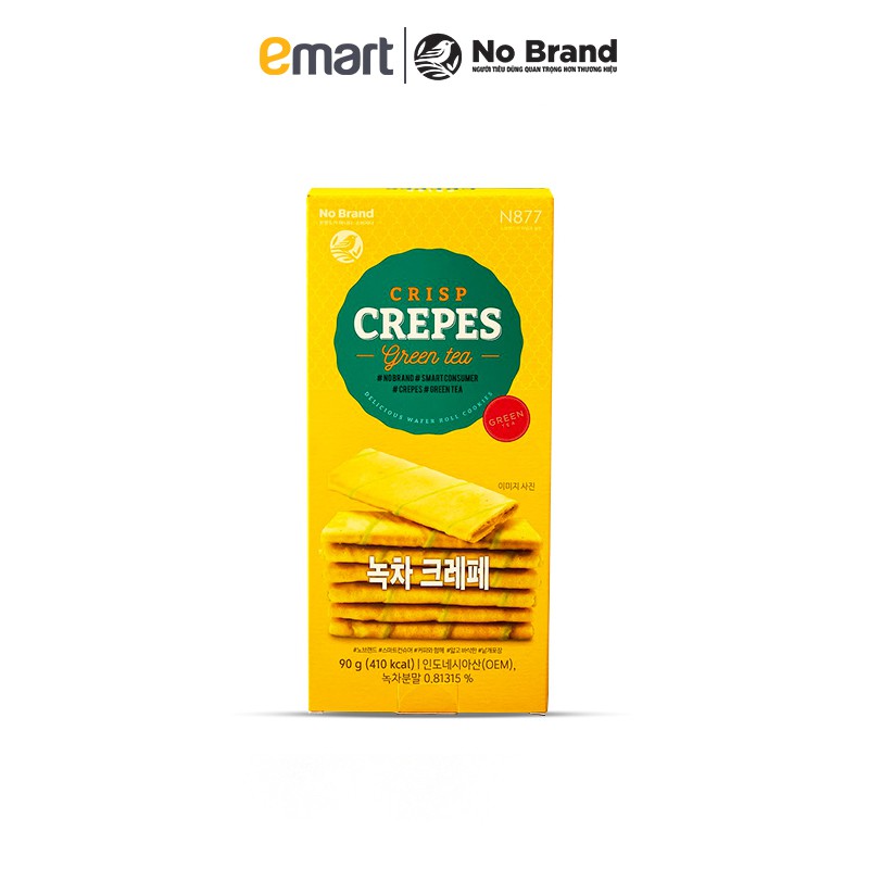 Bánh Crepes Vị Trà Xanh No Brand Hộp 90g - Emart VN