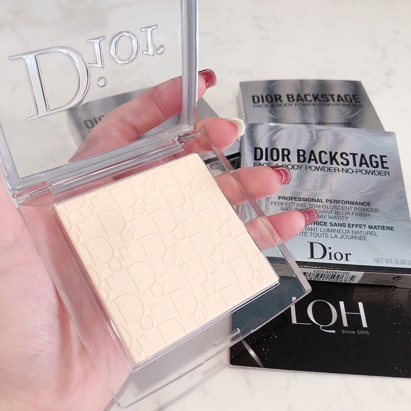 Phấn phủ Dior Backstage Powder no powder tone 0N sáng siêu mỏng