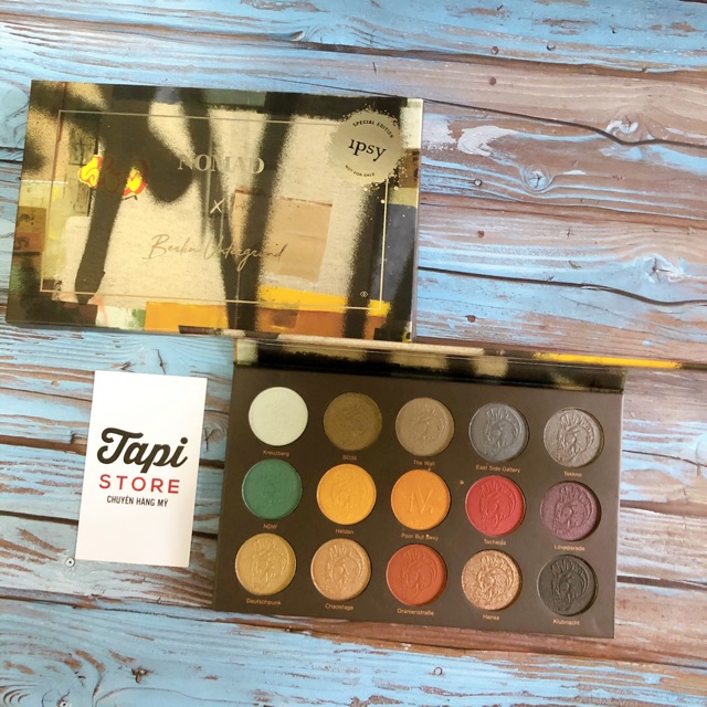 Bảng phấn mắt Nomad Berlin Underground Palette