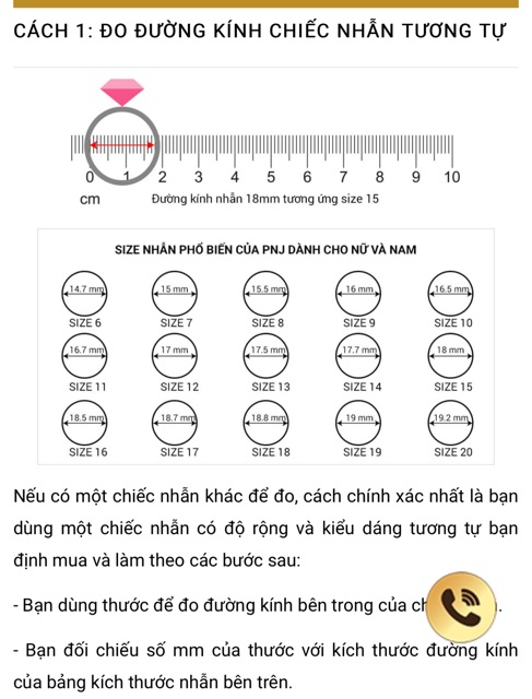 Nhẫn đá hở có thể chỉnh size vừa tay 16-17mm