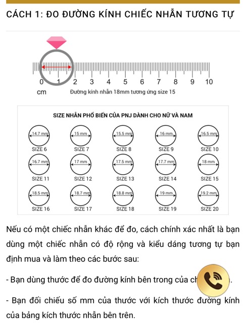 Nhẫn đá có thể chỉnh size vừa tay 16-17mm