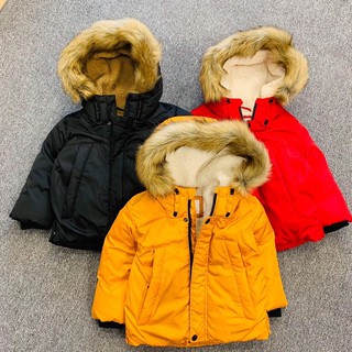 Áo Parka Zara lót lông cho bé