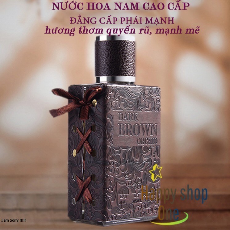 [CHÍNH HÃNG] Nước Hoa Nam Thơm Lâu Mini Dark Brawn 50ml - Nước Hoa Nam Chính Hãng Thơm Lâu, Đẳng Cấp 2021