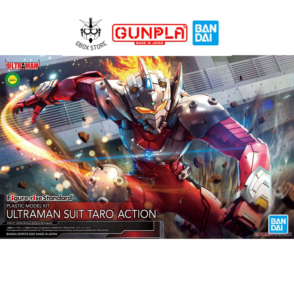 Mô hình lắp ráp Ultraman Suit Taro Action Bandai Figure Rise Standard Kamen