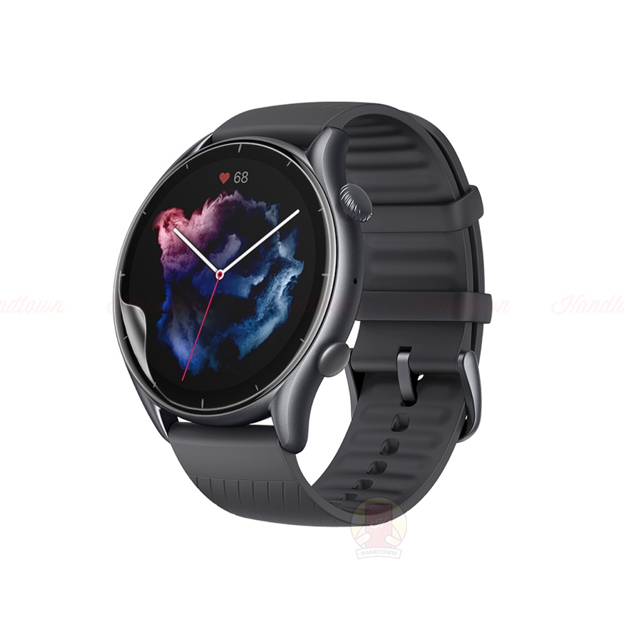 Dán Mặt Kính Màn Hình PPF Cho Xiaomi Huami Amazfit GTR 3 GTR 3 Pro Chống Xước Bụi Bẩn Va Đập Đồng Hồ Thông Minh Handtown