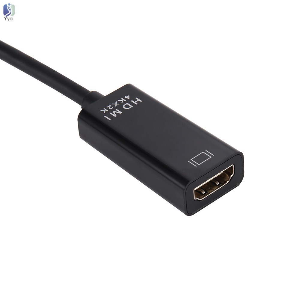 Yy 4K*2K Display Port DP to HDMI Male Cable Adapter Converter for HDTV Macbook Laptop Projector @VN