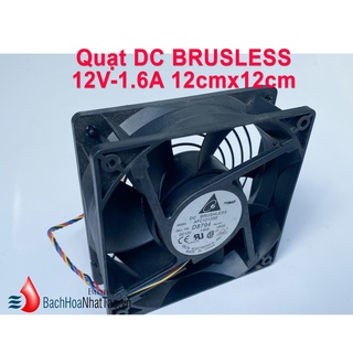Quạt DC Brushless 12v - 12cm vuông