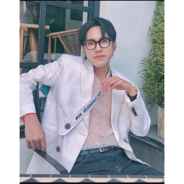 Áo lưới nam sexy dài tay